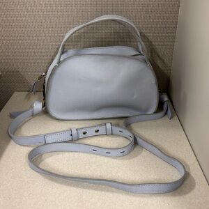 Madewell The Sydney Zip-Top Leather Crossbody Bag